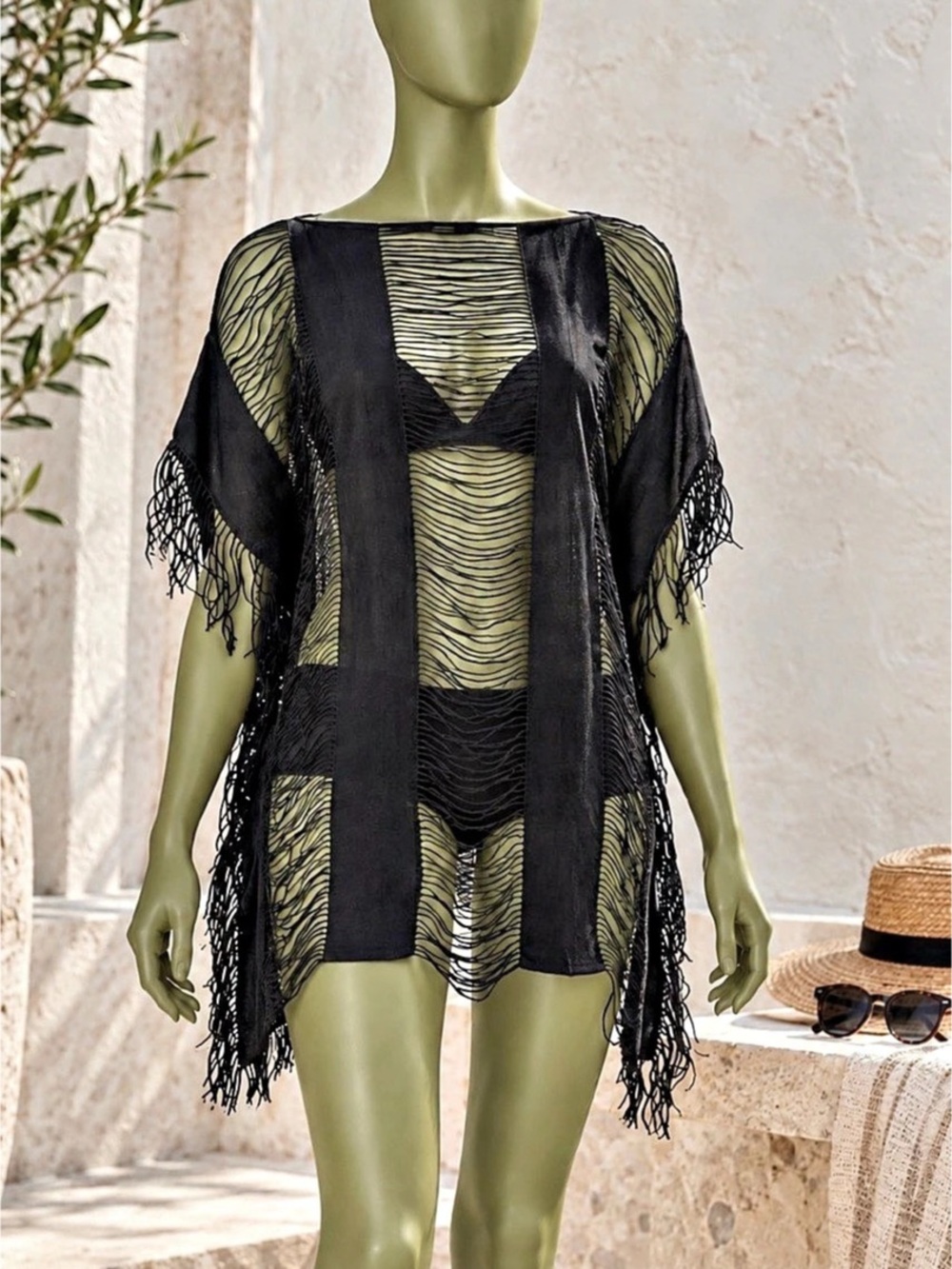 PILYQ Monique Cover Up Black XS/S